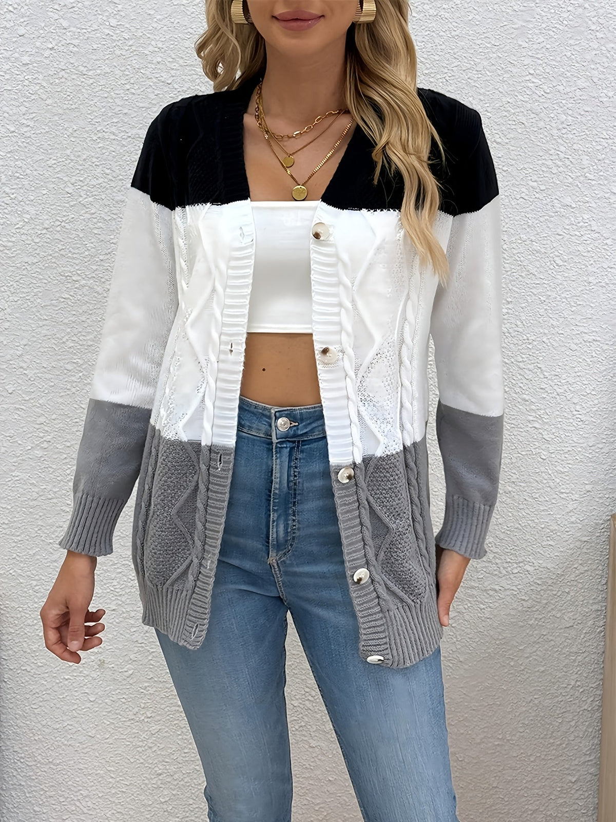 CÉLIANE | GILET PATCHWORK POUR FEMMES