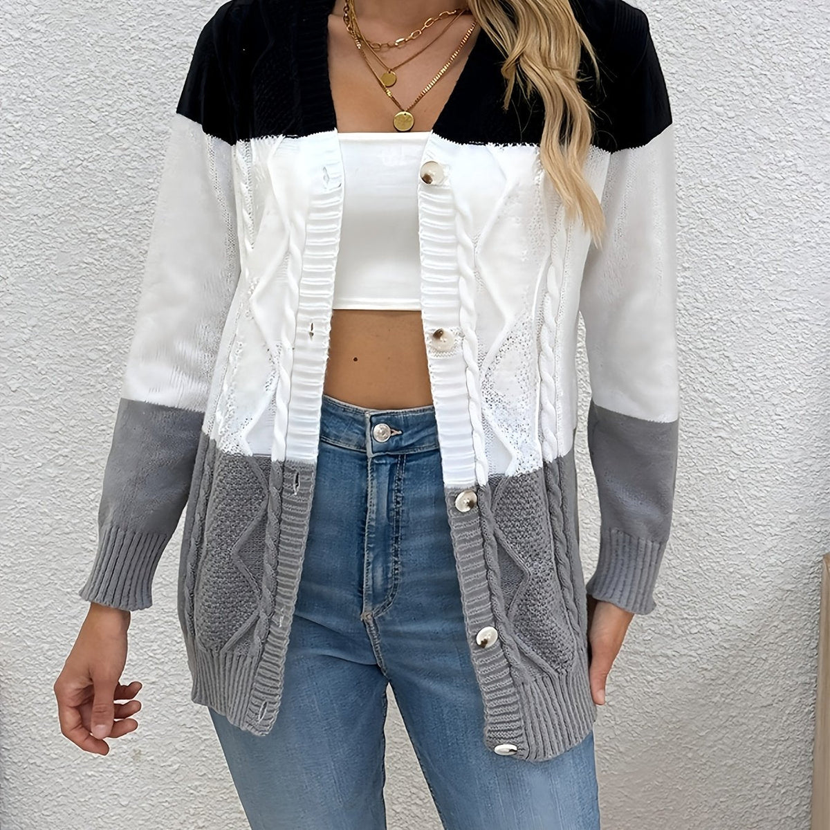CÉLIANE | GILET PATCHWORK POUR FEMMES