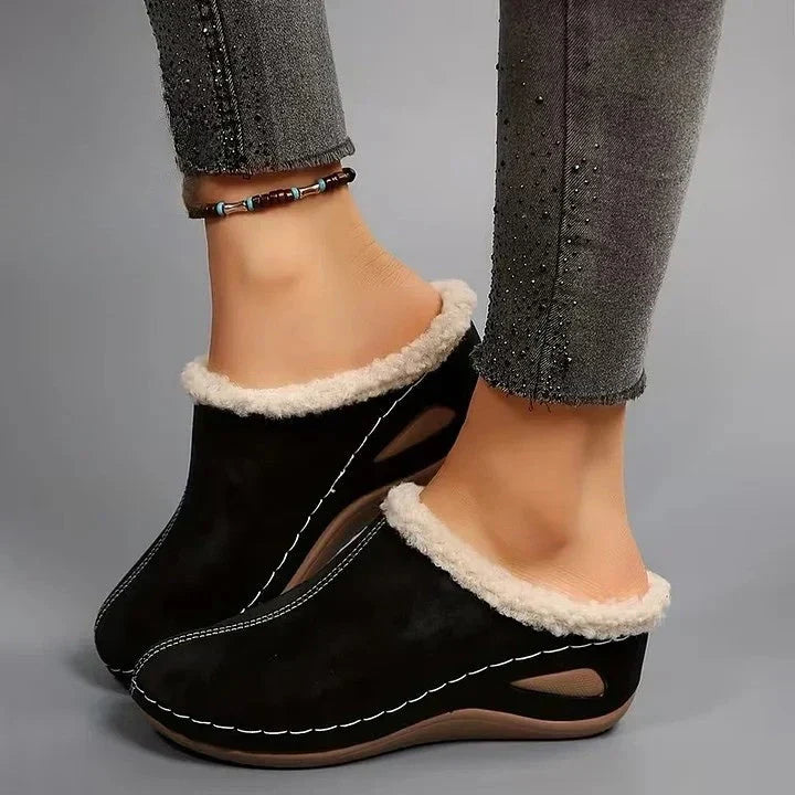 CÉLIANE | SANDALES FOURRÉES POUR FEMMES