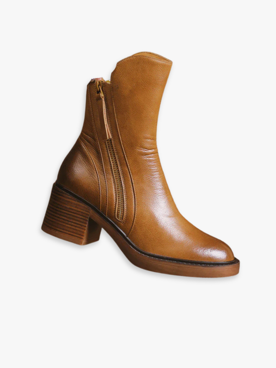 CÉLIANE | BOTTINES À TALON BLOQUÉ POUR FEMMES