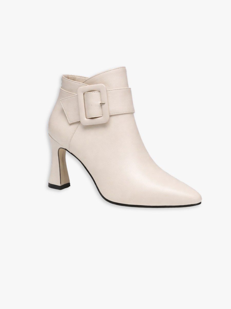 CÉLIANE | BOTTINES À TALON ET BOUCLE POUR FEMMES
