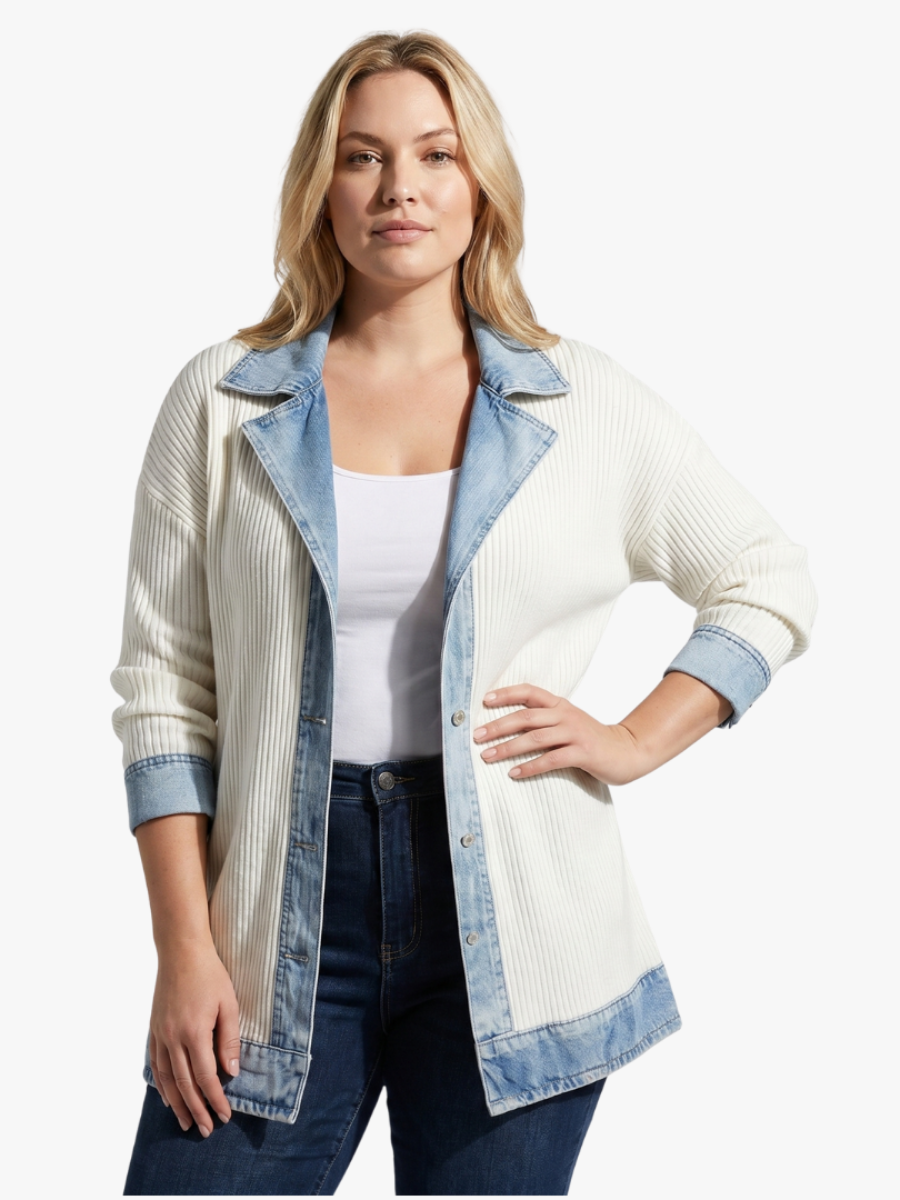 CÉLIANE | VESTE EN DENIM POUR FEMMES