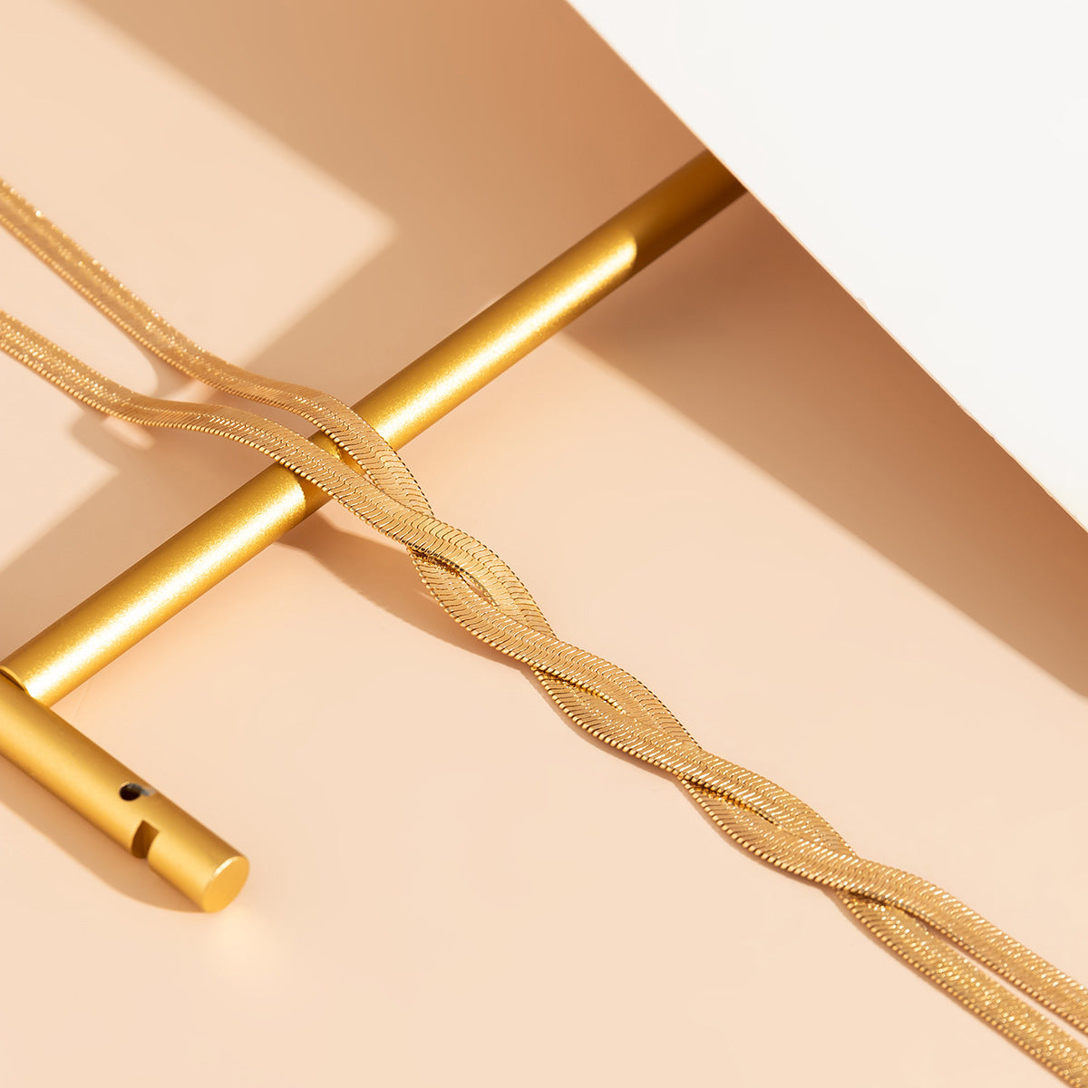 Liliane | Collier à maillons torsadés
