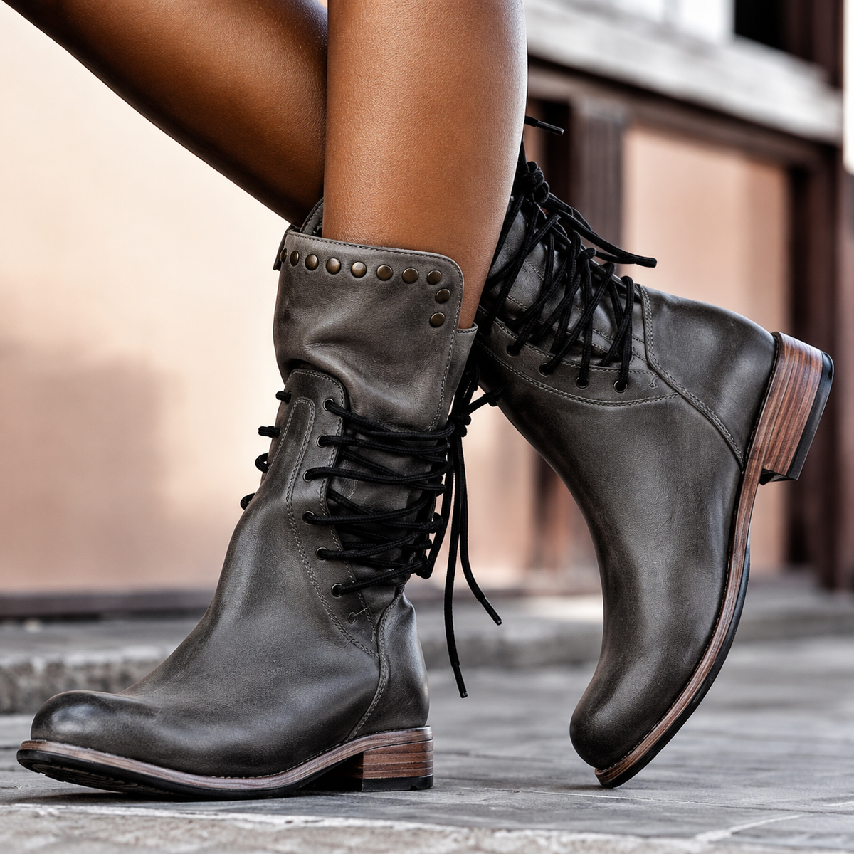 CÉLIANE | BOTTES RÉTRO EN POLAIRE POUR FEMMES