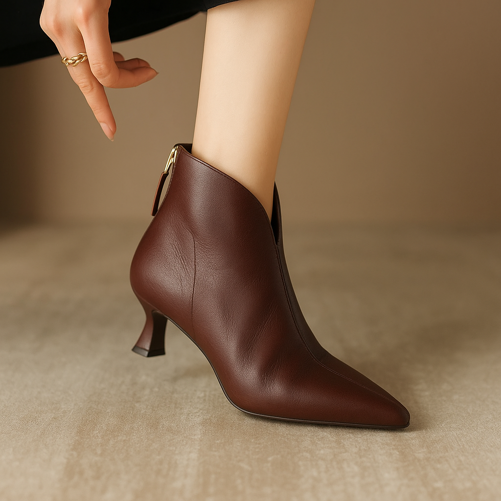 CÉLIANE | BOTTINES À TALON POINTU POUR FEMMES
