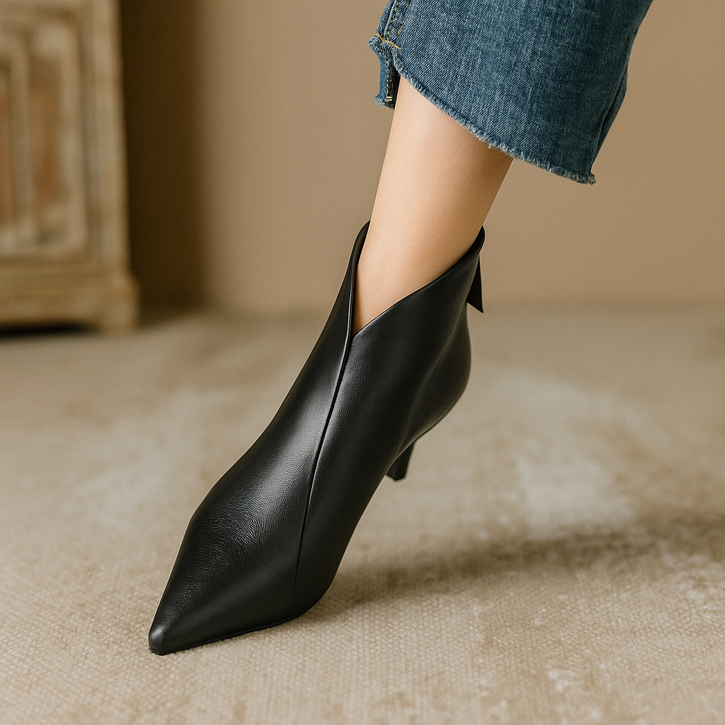 CÉLIANE | BOTTINES À TALON POINTU POUR FEMMES