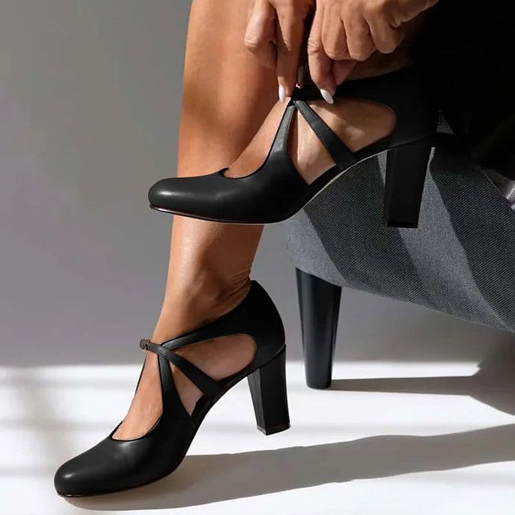 MOREAU LYON | TALONS BLOCS ÉLÉGANTS POUR FEMMES