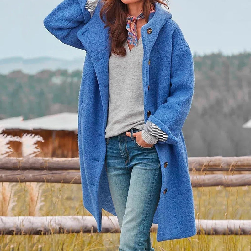 CÉLIANE | MANTEAU À CAPUCHE POUR FEMMES