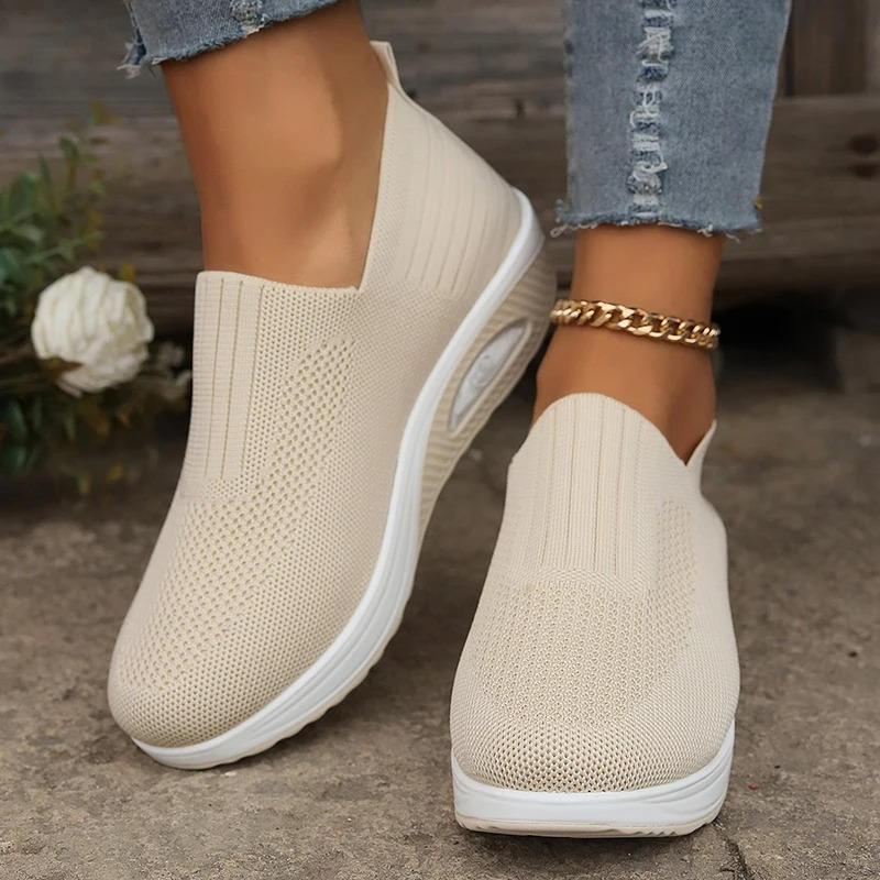 MOREAU LYON | BASKETS MESH À ENFILER POUR FEMMES