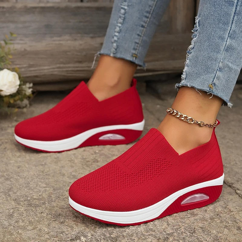 MOREAU LYON | BASKETS MESH À ENFILER POUR FEMMES
