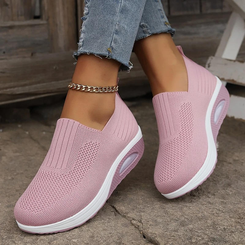 MOREAU LYON | BASKETS MESH À ENFILER POUR FEMMES
