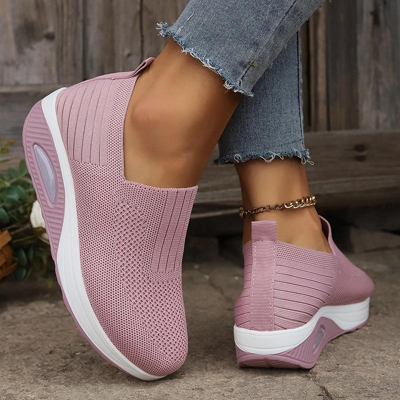 MOREAU LYON | BASKETS MESH À ENFILER POUR FEMMES