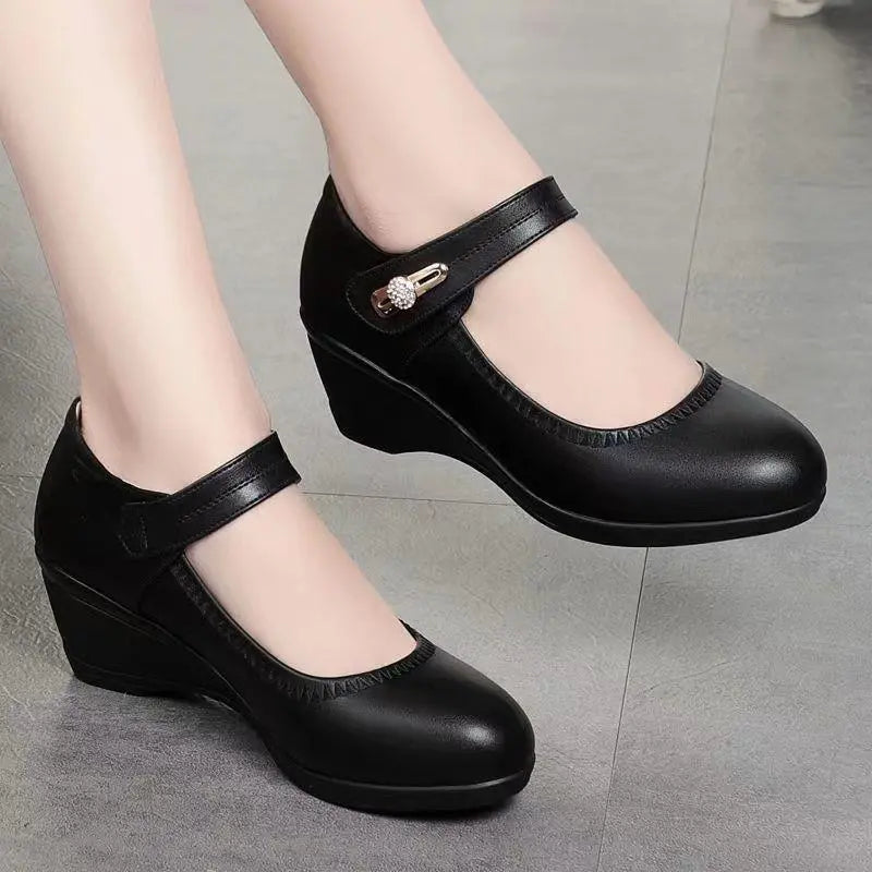 MOREAU LYON | CHAUSSURES CLASSIQUES À TALON MI-LONGUE POUR FEMME