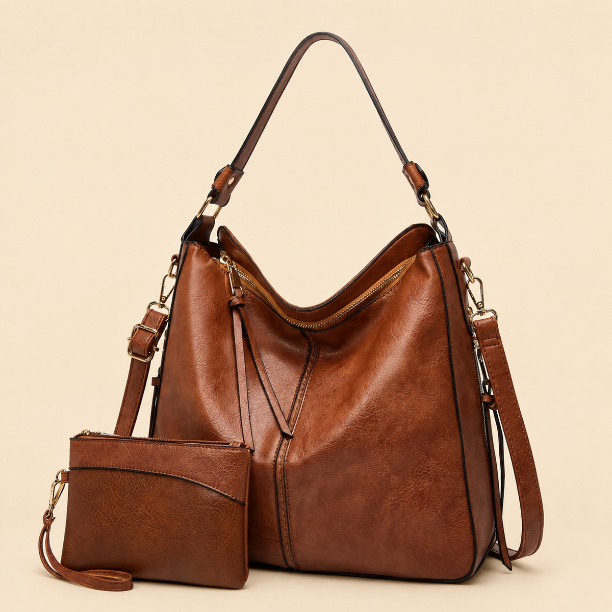 Agathe - Sac Chic Antivol + Pochette Offerte
