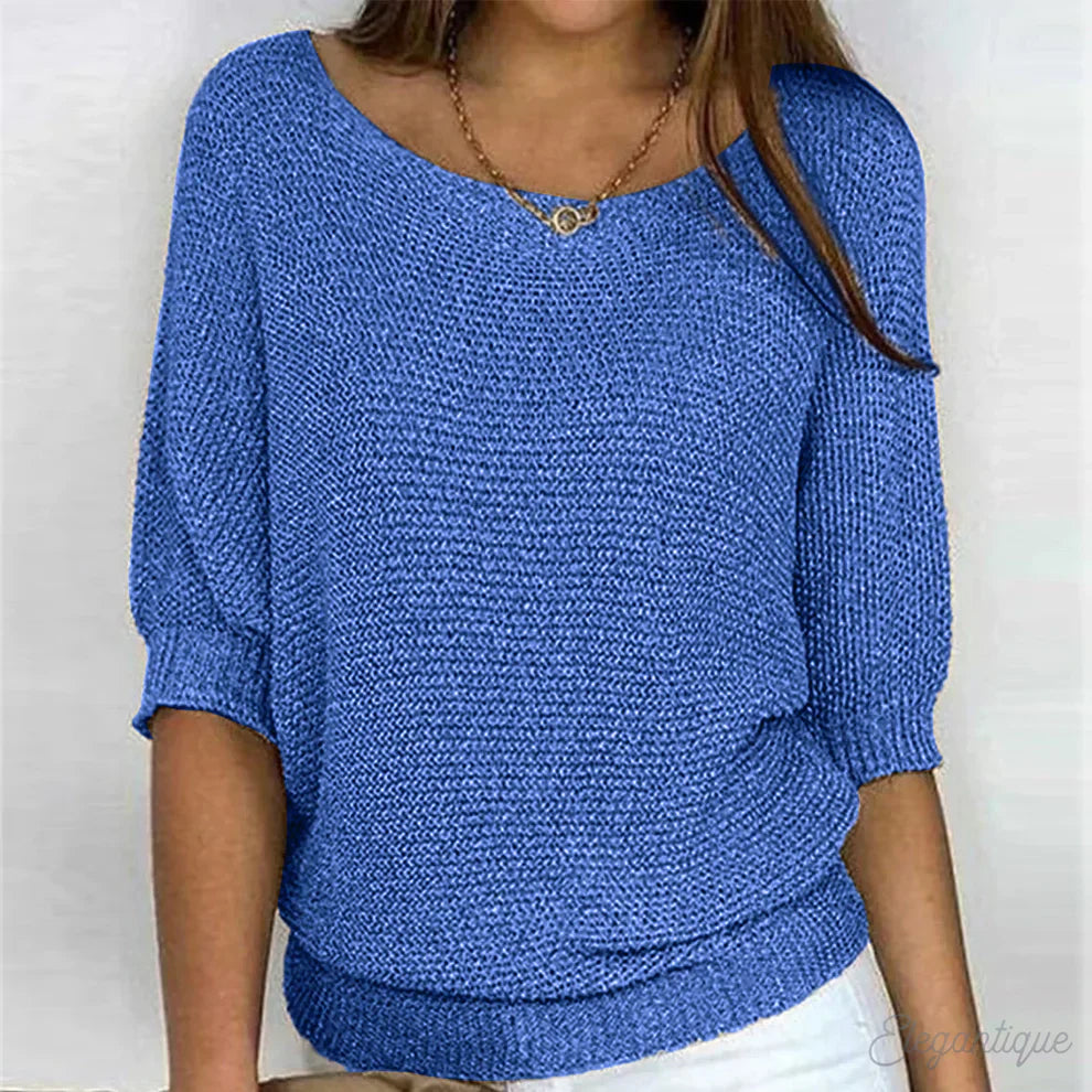 Gabrielle | Pull torsadé maille chic