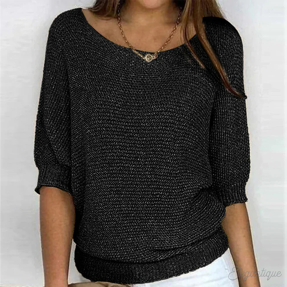 Gabrielle | Pull torsadé maille chic