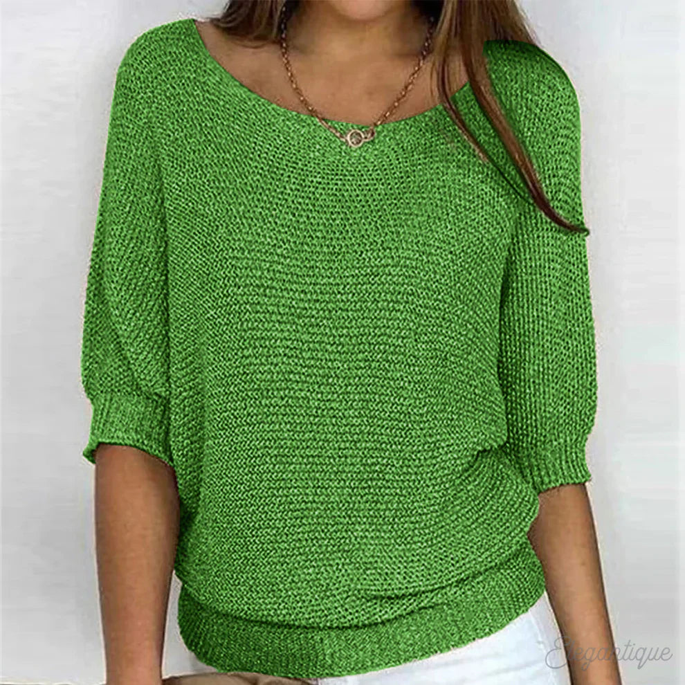 Gabrielle | Pull torsadé maille chic